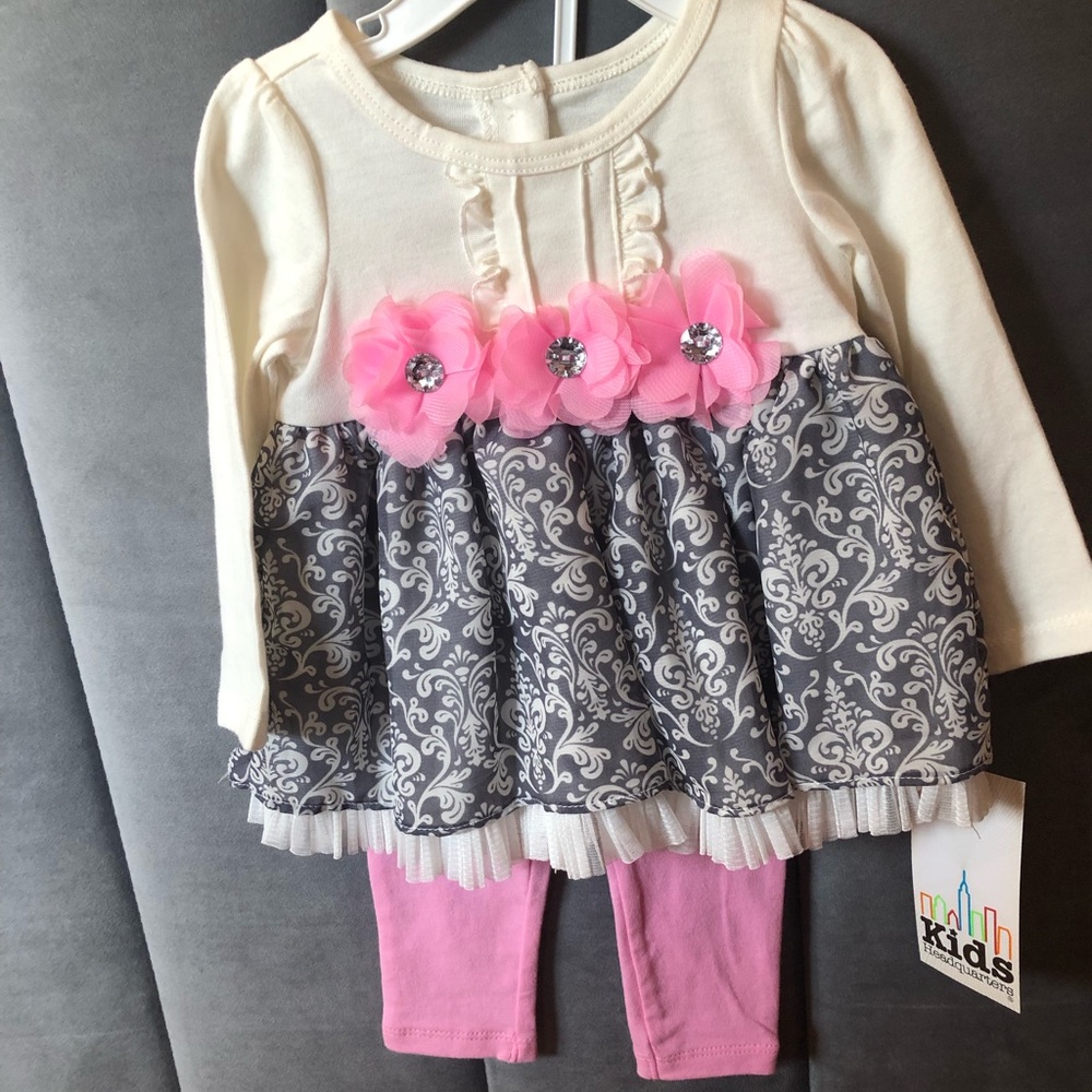 KHQ Baby Girl Outfit 6M